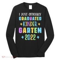 I Officially Graduated Kindergarten Long Sleeve Shirt thumb 0