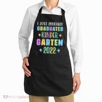 I Officially Graduated Kindergarten Apron thumb 2
