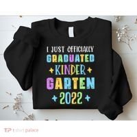 I Officially Graduated Kindergarten Sweatshirt thumb 2