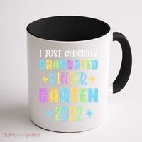 I Officially Graduated Kindergarten Coffee Mug thumb 1