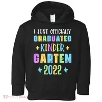 I Officially Graduated Kindergarten Toddler Hoodie thumb 0