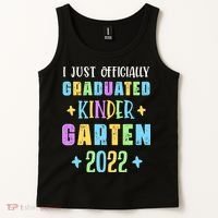 I Officially Graduated Kindergarten Tank Top thumb 2