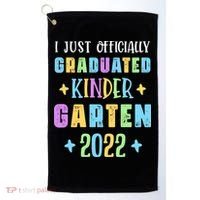 I Officially Graduated Kindergarten Golf Towel thumb 0
