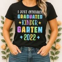 I Officially Graduated Kindergarten Women's T-Shirt thumb 2