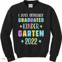 I Officially Graduated Kindergarten Kids Sweatshirt thumb 0