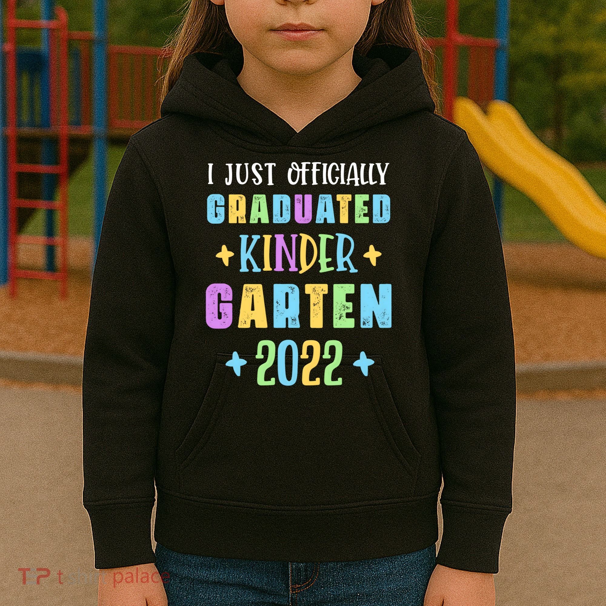 I Officially Graduated Kindergarten Kids Hoodie