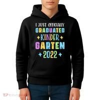 I Officially Graduated Kindergarten Kids Hoodie thumb 4