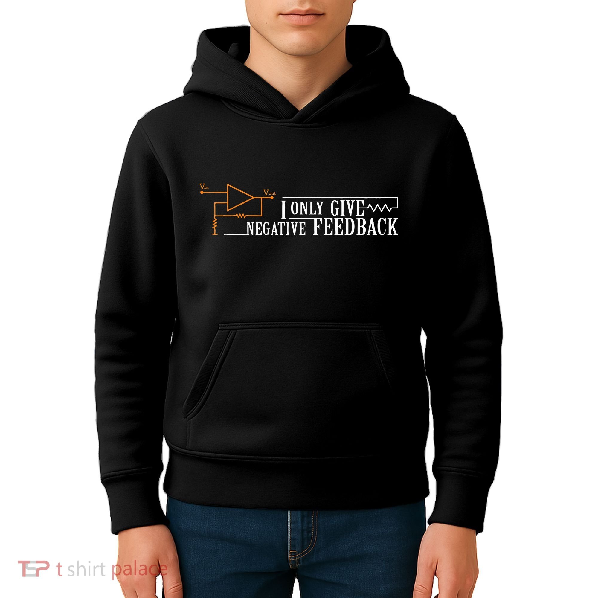 I Only Give Negative Feedback Kids Hoodie