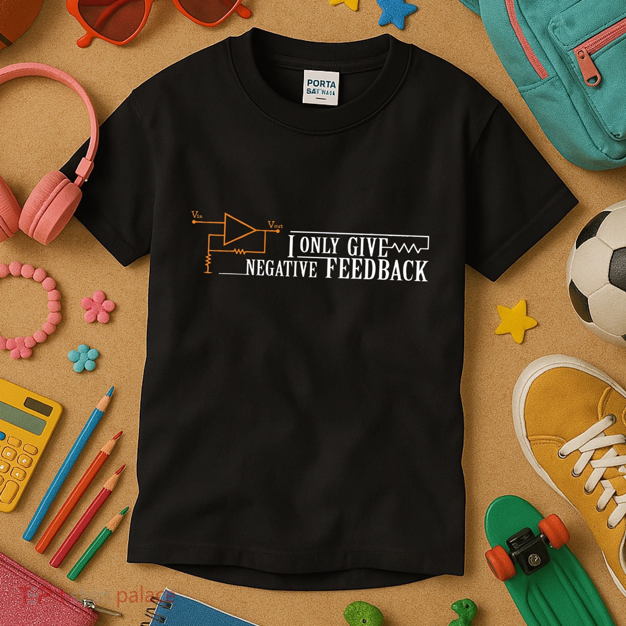 I Only Give Negative Feedback Kids T-Shirt