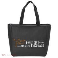 I Only Give Negative Feedback Tote Bag thumb 0