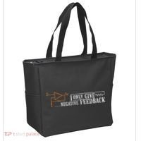 I Only Give Negative Feedback Tote Bag thumb 2