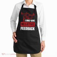 I Only Give Negative Feedback Electrical Funny Engineer Apron thumb 2