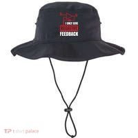 I Only Give Negative Feedback Electrical Funny Engineer Bucket Hat thumb 0