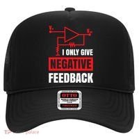 I Only Give Negative Feedback Electrical Funny Engineer Hat thumb 0