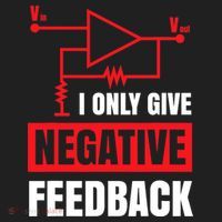 I Only Give Negative Feedback Electrical Funny Engineer Golf Towel thumb 3