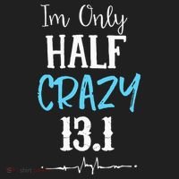 IM Only Half Crazy 13.1 Running Hat thumb 2