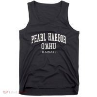 Island Of Hawaii Souvenir Pearl Harbor Oahu Hawaii Beach Tank Top thumb 0