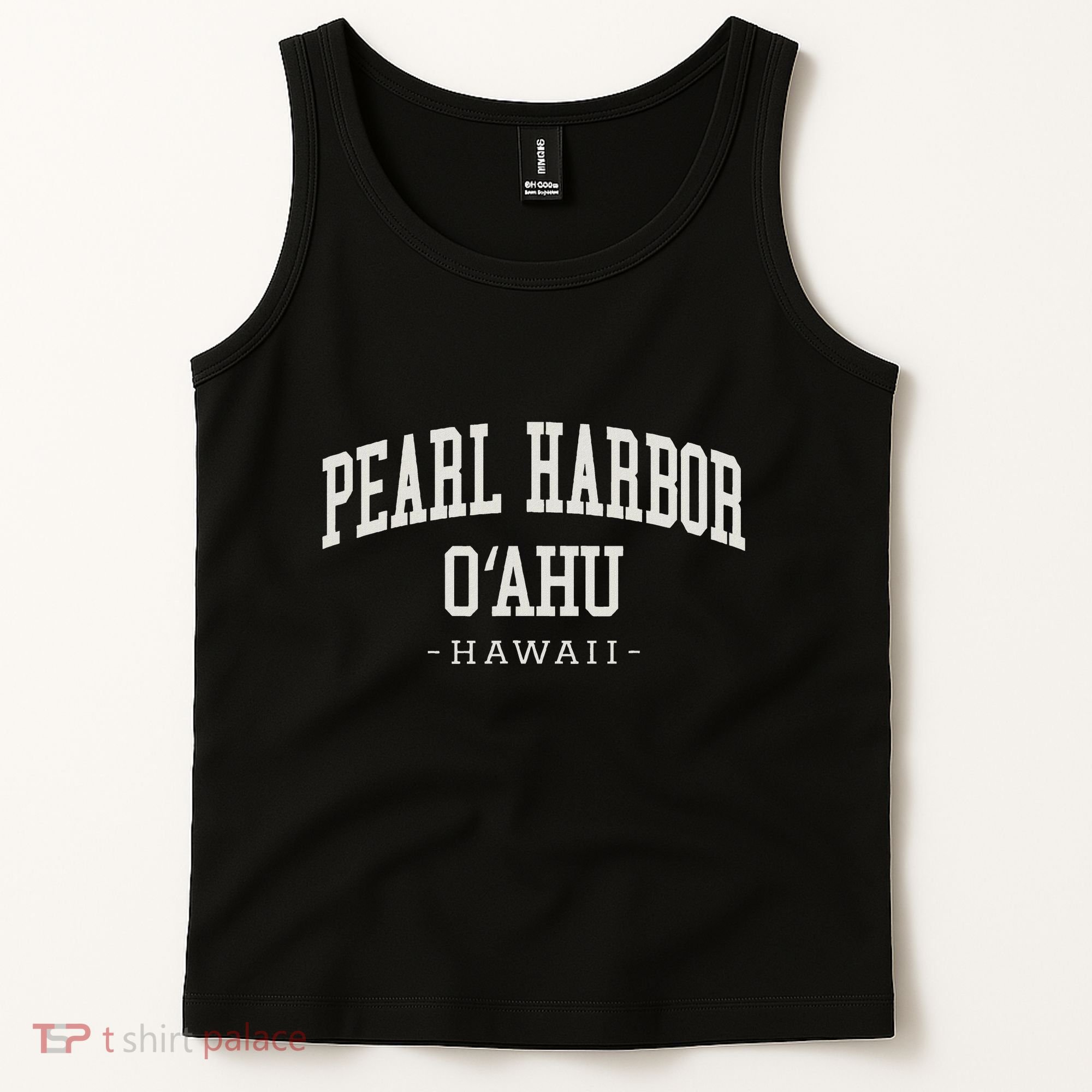 Island Of Hawaii Souvenir Pearl Harbor Oahu Hawaii Beach Tank Top