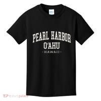 Island Of Hawaii Souvenir Pearl Harbor Oahu Hawaii Beach Kids T-Shirt thumb 0