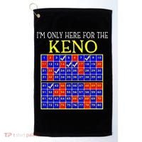 IM Only Here For The Keno Funny Keno Lovers Golf Towel thumb 0