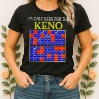 IM Only Here For The Keno Funny Keno Lovers Women's T-Shirt thumb 2