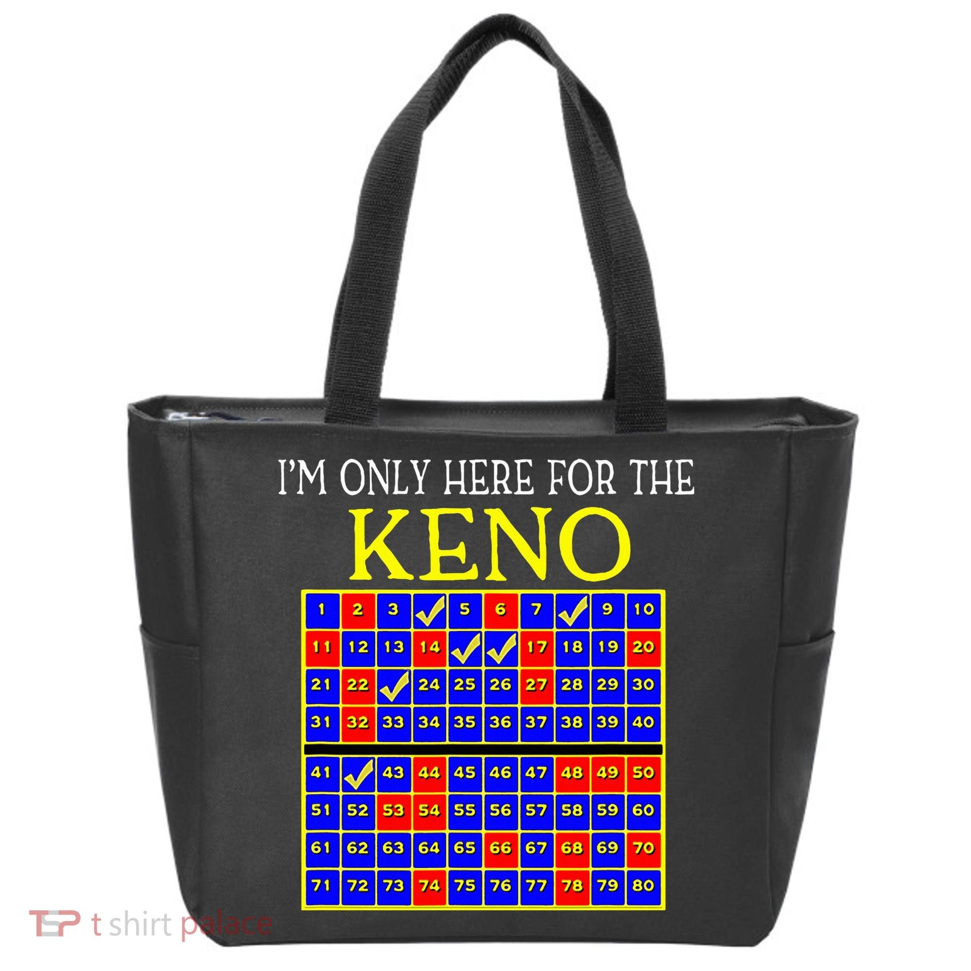 IM Only Here For The Keno Funny Keno Lovers Tote Bag