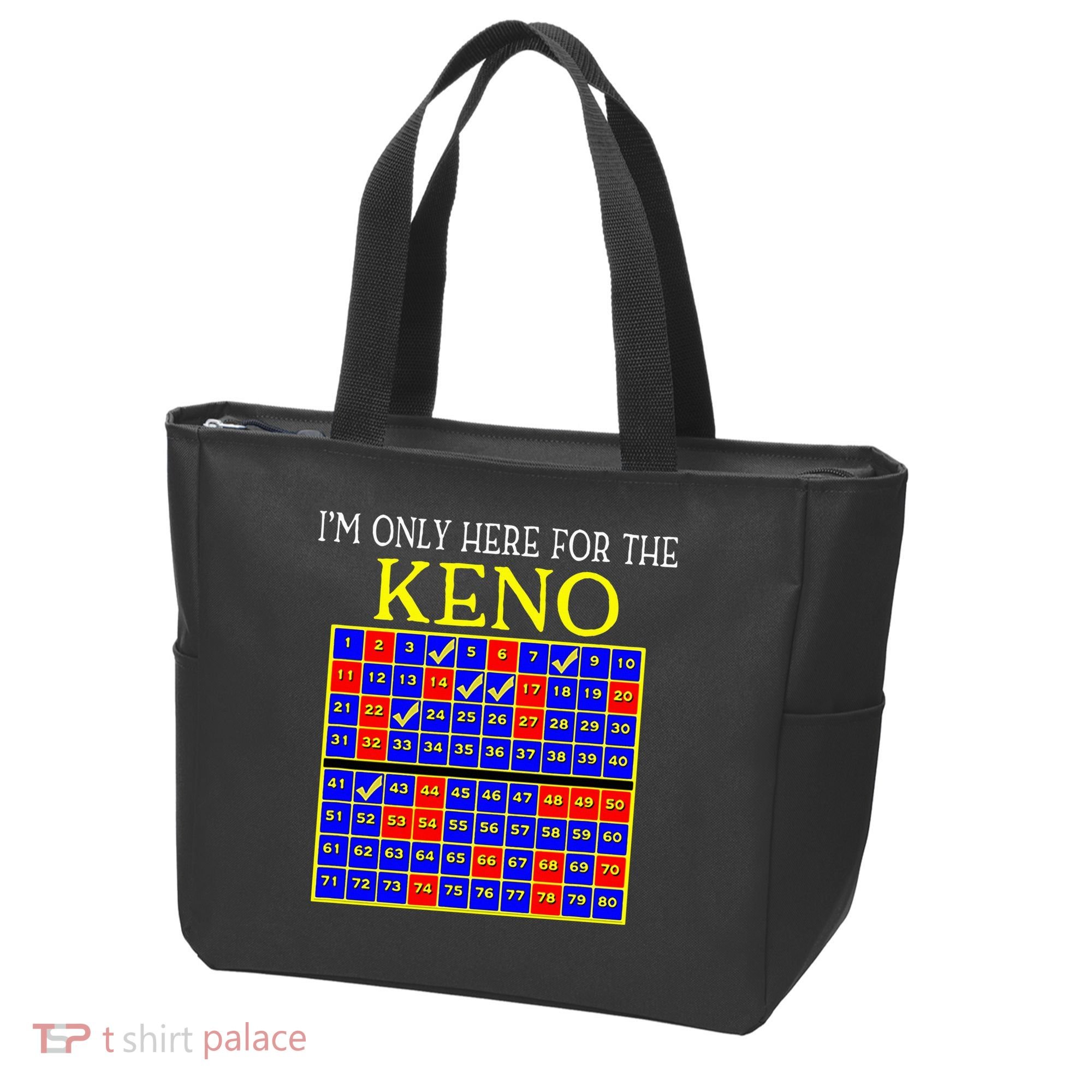IM Only Here For The Keno Funny Keno Lovers Tote Bag