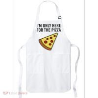 I'm Only Here For The Pizza Foodie Funny Apron thumb 0
