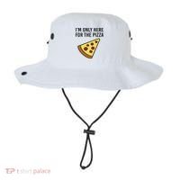 I'm Only Here For The Pizza Foodie Funny Bucket Hat thumb 0