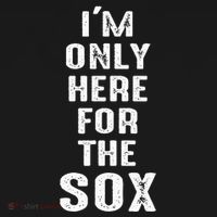 IM Only Here For The Sox Sports Women's Hoodie thumb 2