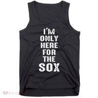 IM Only Here For The Sox Sports Tank Top thumb 0