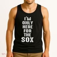IM Only Here For The Sox Sports Tank Top thumb 3