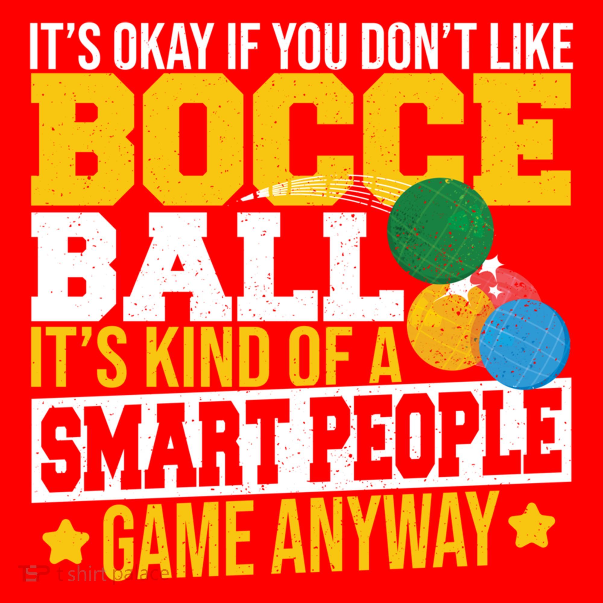 ItS Okay If You DonT Like Bocce Ball Gift Santa Hat