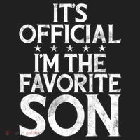 Its Official Im The Favorite Son Women's Sweatshirt thumb 2