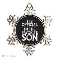 Its Official Im The Favorite Son Ornament thumb 0