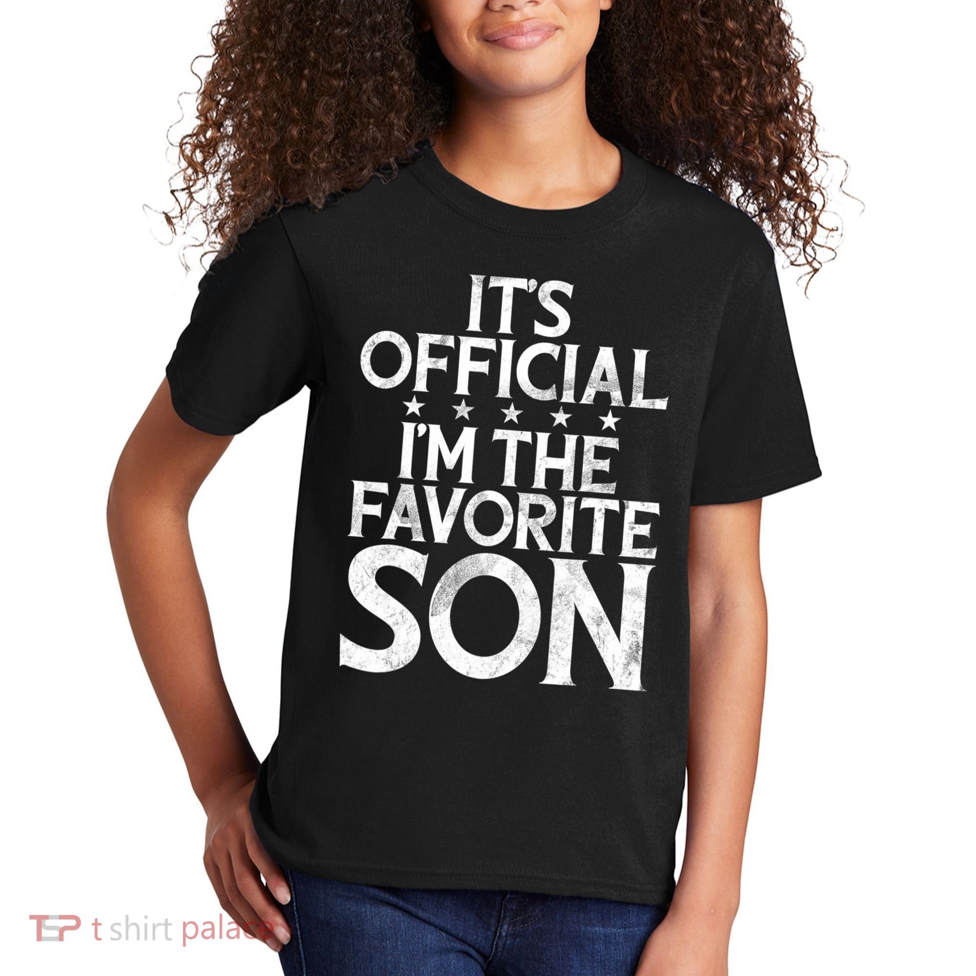 Its Official Im The Favorite Son Kids T-Shirt