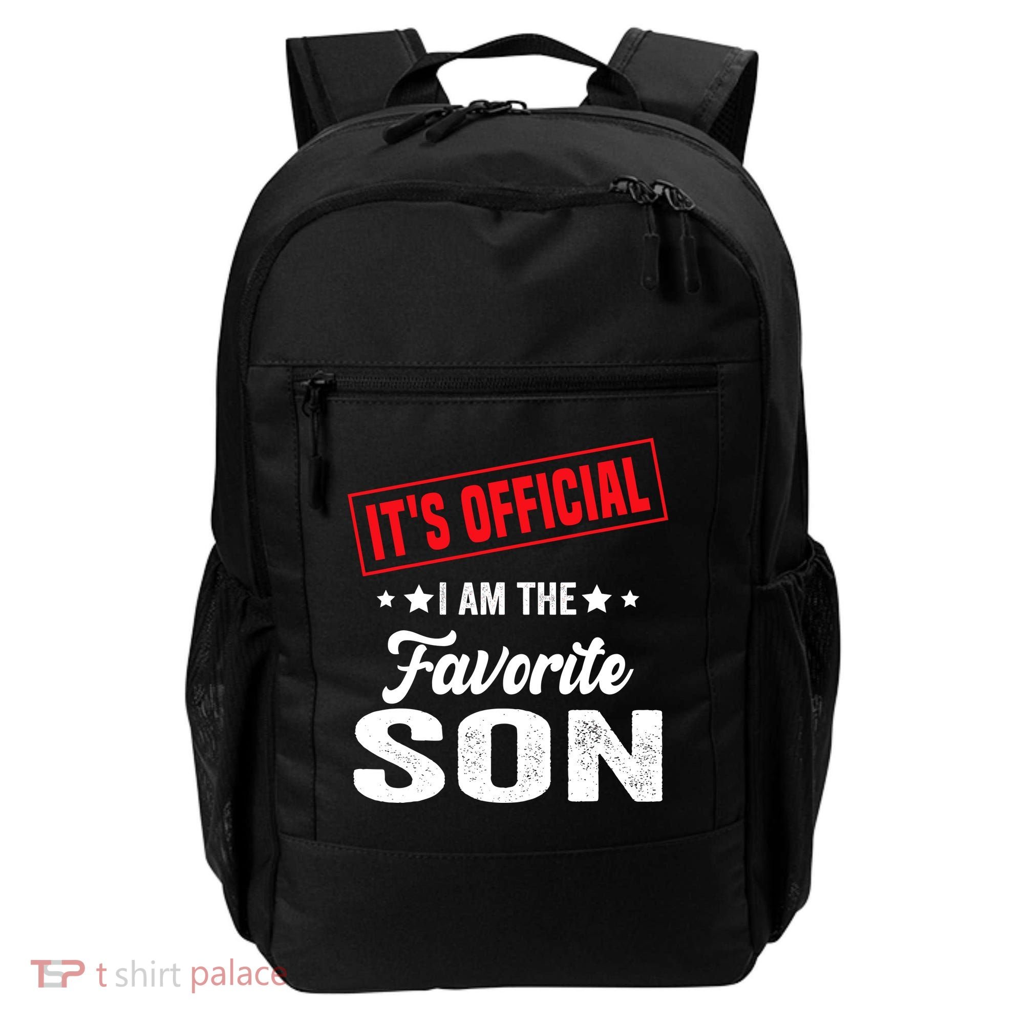 Its Official Im The Favorite Son Backpack