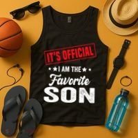 Its Official Im The Favorite Son Tank Top thumb 4
