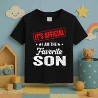 Its Official Im The Favorite Son Toddler T-Shirt thumb 3