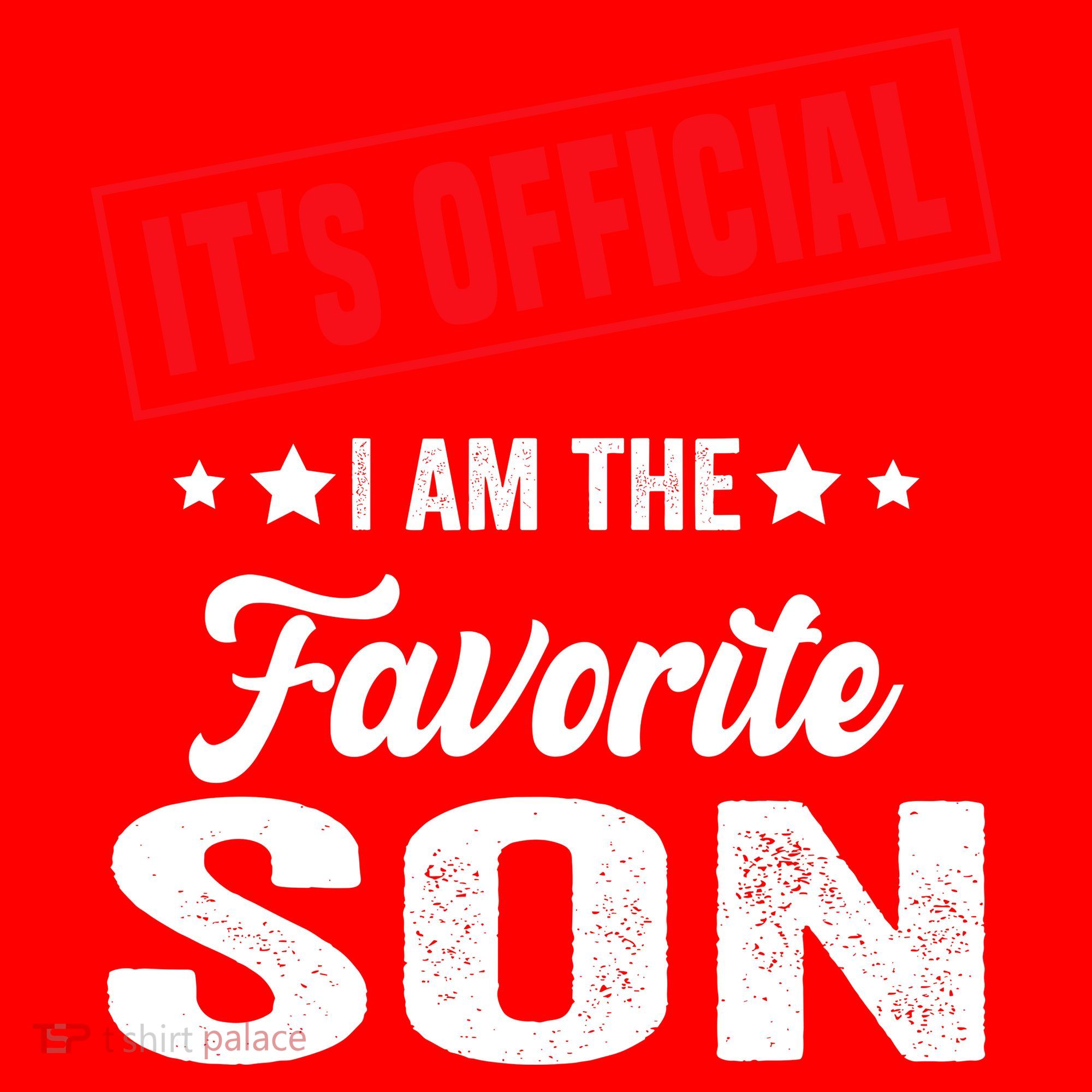 Its Official Im The Favorite Son Santa Hat