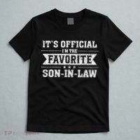 It's O.fficial I'm The Favorite SoninLaw T-Shirt thumb 5
