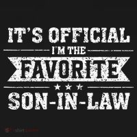 It's O.fficial I'm The Favorite SoninLaw Women's Hoodie thumb 2