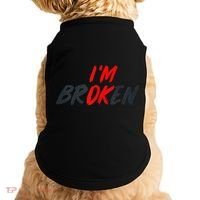 I'm Ok I'm Broken Invisible Illness  Wo Mental Aware Doggie Tank thumb 0