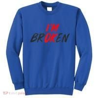 I'm Ok I'm Broken Invisible Illness  Wo Mental Aware Sweatshirt thumb 0