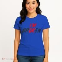 I'm Ok I'm Broken Invisible Illness  Wo Mental Aware Women's T-Shirt thumb 4
