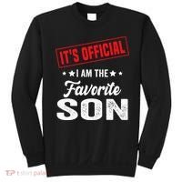 Its Official Im The Favorite Son Sweatshirt thumb 0