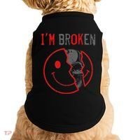 IM Ok IM Broken Invisible Illness I Am Ok Broken Doggie Tank thumb 0
