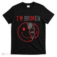 IM Ok IM Broken Invisible Illness I Am Ok Broken T-Shirt thumb 0