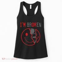 IM Ok IM Broken Invisible Illness I Am Ok Broken Women's Tank Top thumb 0