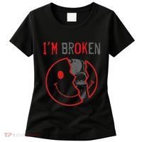 IM Ok IM Broken Invisible Illness I Am Ok Broken Women's T-Shirt thumb 0
